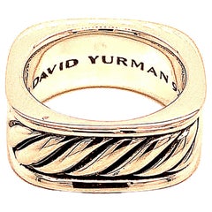 David Yurman Estate Men's Ring Sterling Silver 17.1 Grams