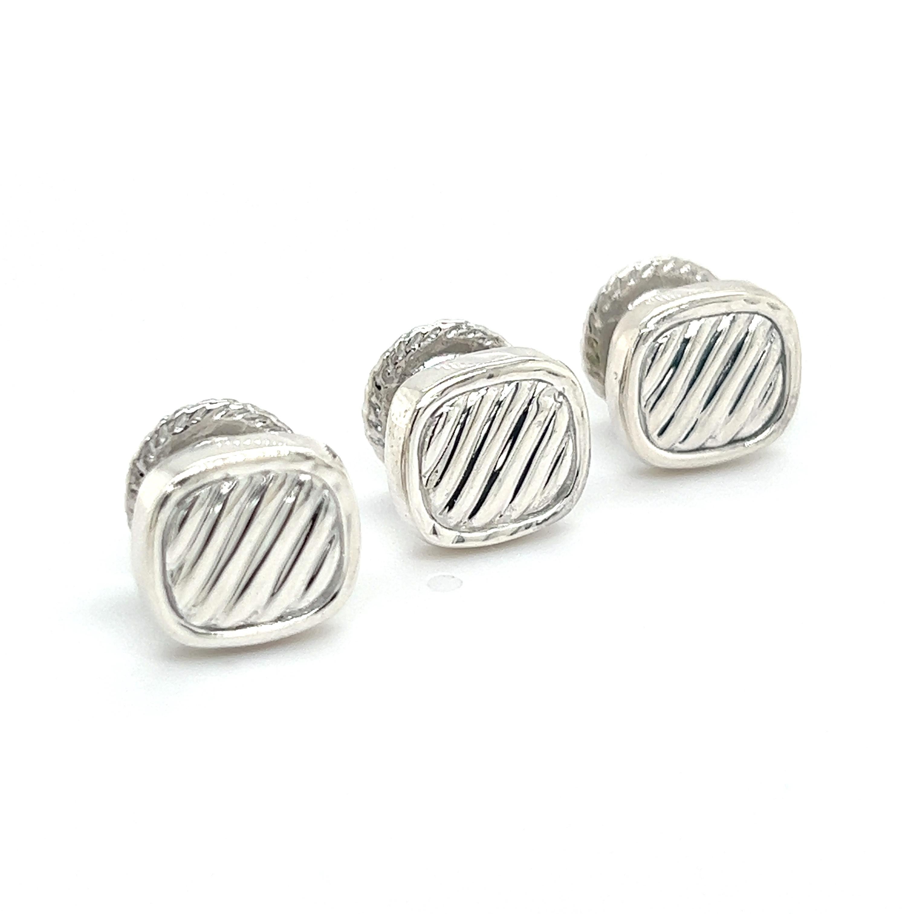 David Yurman Estate PC Tuxedo Button Set Sterling Silver DY412

VENDITORE DI FIDUCIA DAL 2002

Vendita al dettaglio: $799,00

SI PREGA DI VEDERE LE NOSTRE CENTINAIA DI FEEDBACK POSITIVI DA PARTE DEI NOSTRI CLIENTI!!!

SPEDIZIONE