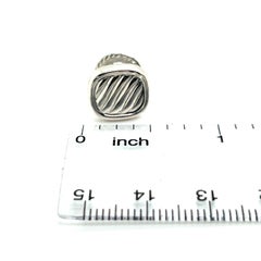 David Yurman Estate PC Smoking Knopf Set Sterling Silber