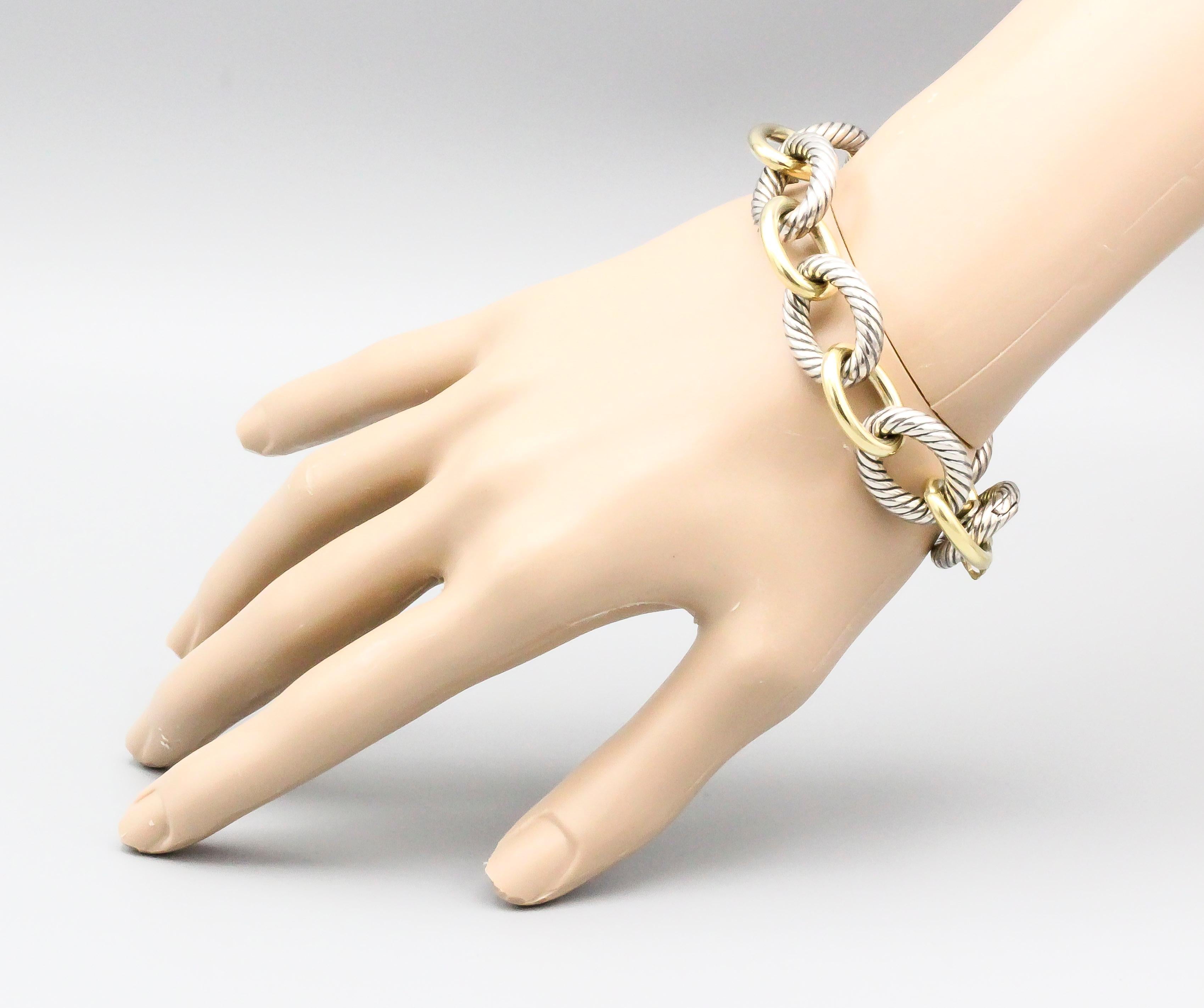 david yurman large oval link bracelet