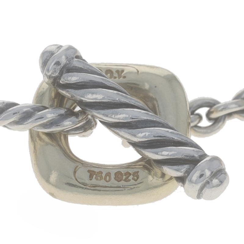 David Yurman Figaro Chain Bracelet 7 1/4