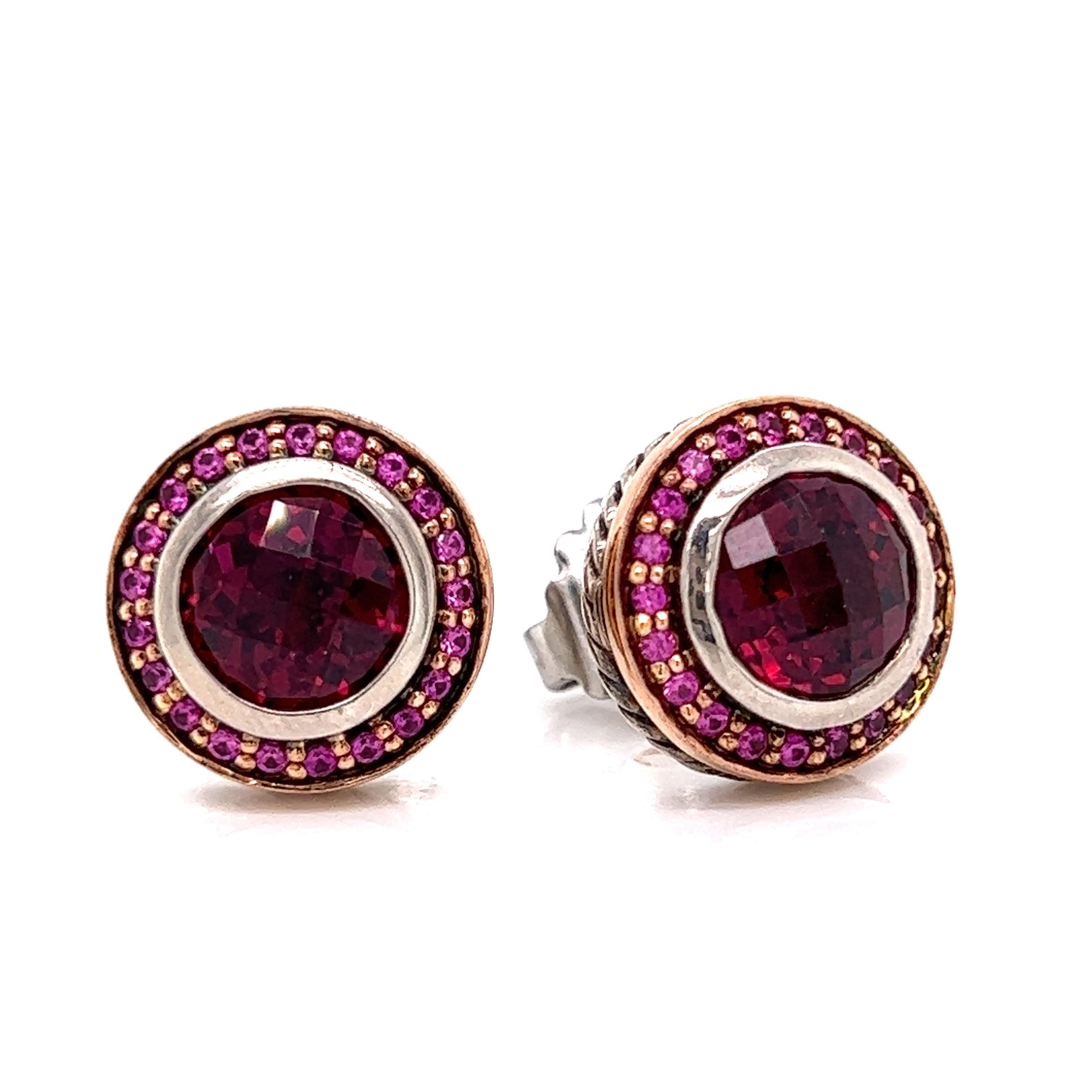 david yurman pink earrings