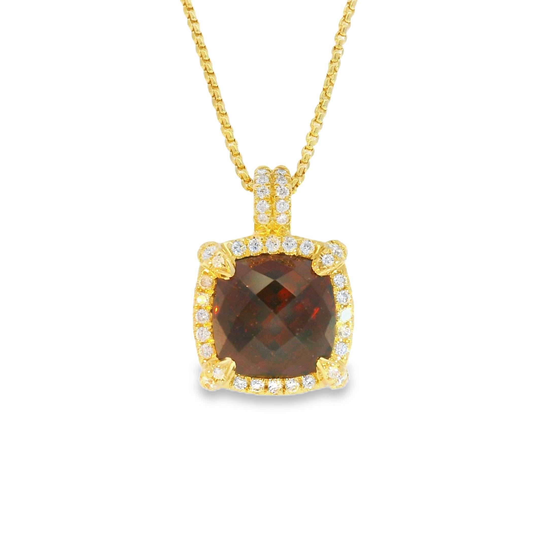 David Yurman 18k Yellow Gold Garnet Chatelaine & Pave Diamond Earrings

David Yurman Chatelaine Earrings: Crafted in 18-karat yellow gold, this pair of earrings features beautiful garnets and near-colorless diamonds

Designer: David Yurman
Material: