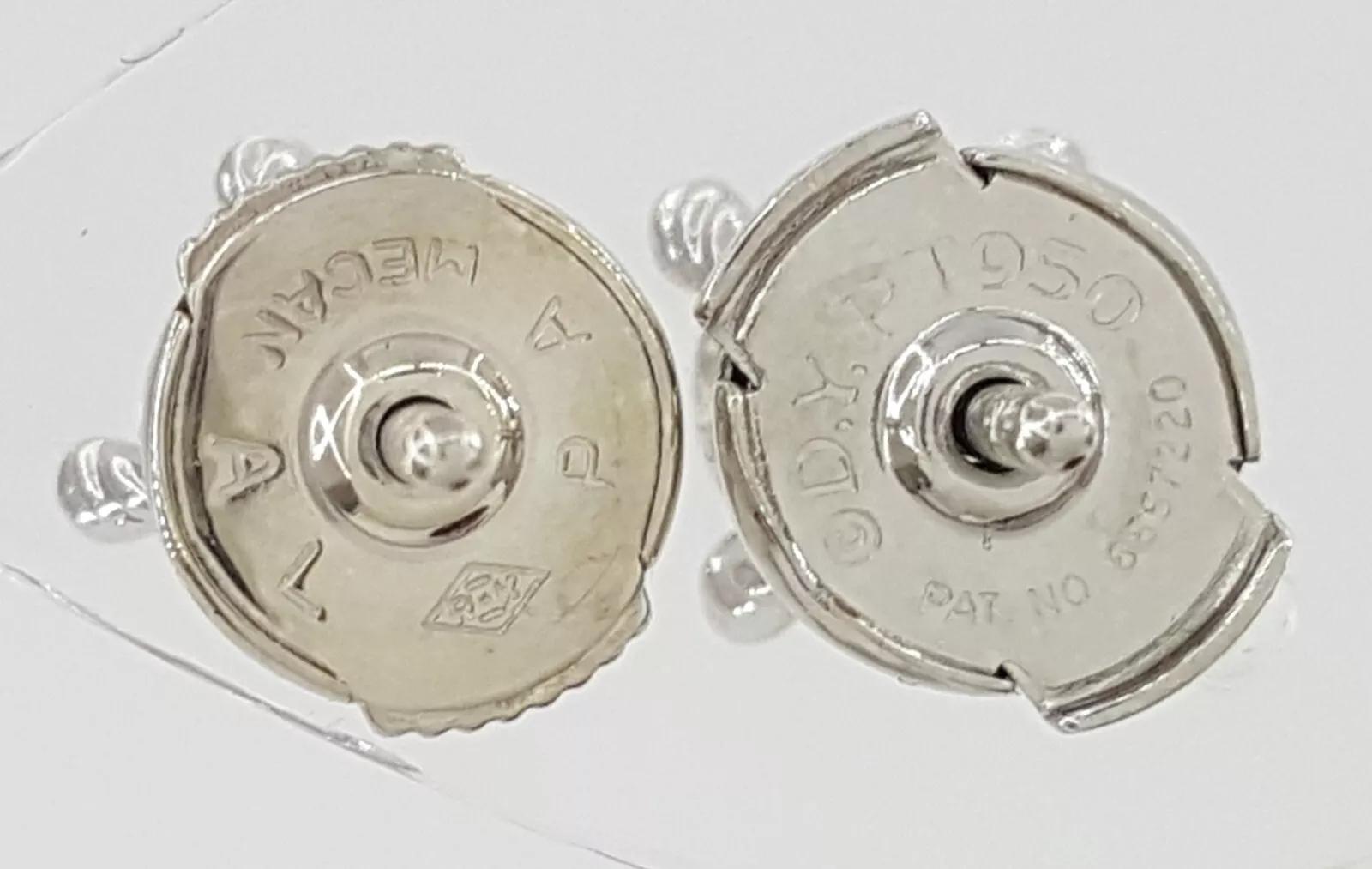 David Yurman GIA Certified 1.44 Carat Platinum Diamond Stud Earrings For Sale 1