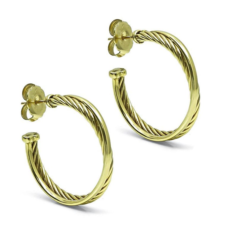 David Yurman Gold Earrings photo 3