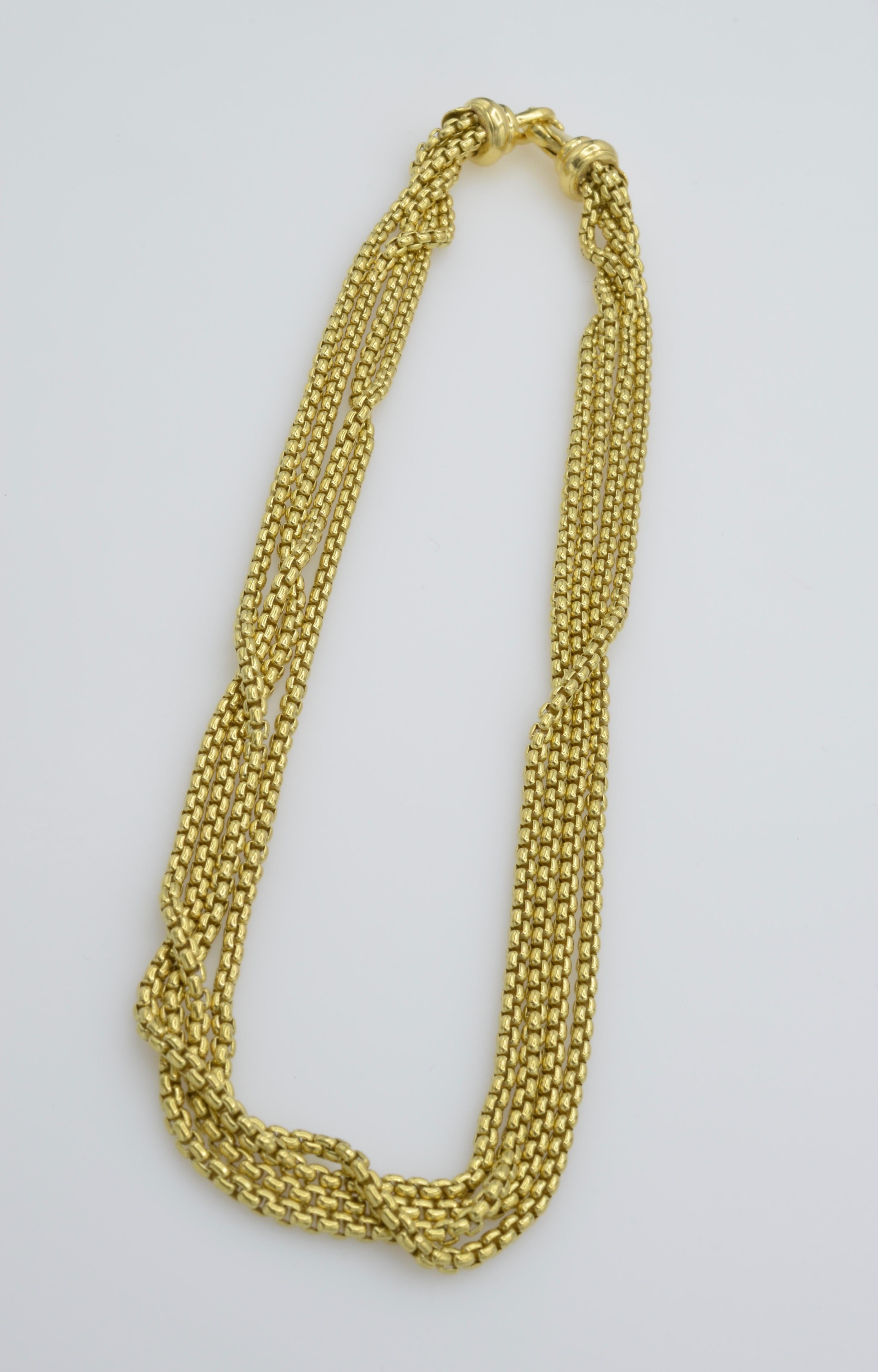 david yurman gold chain