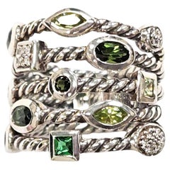 Anillos de moda Peridot