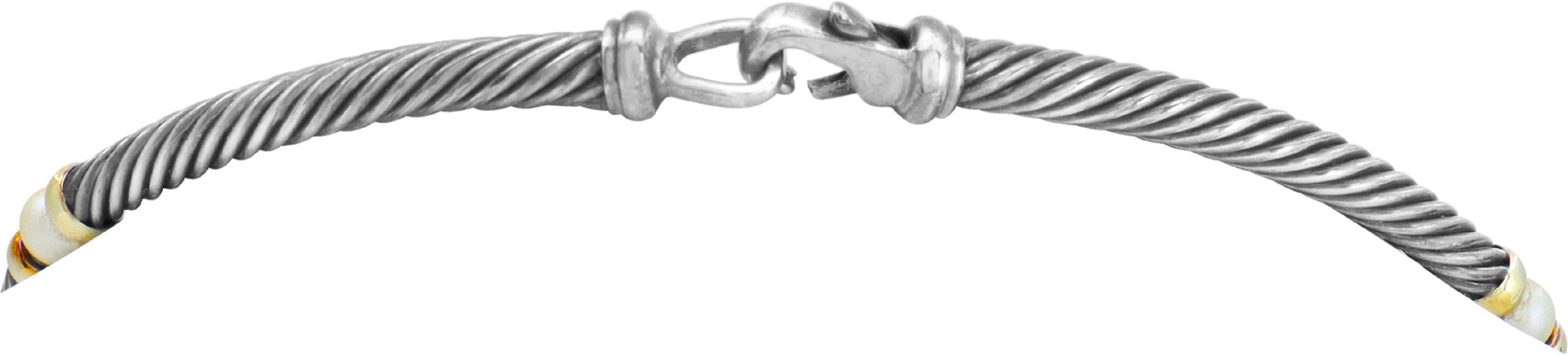 Donna David Yurman Hamptons, girocollo a collare in 14k e st/st in vendita