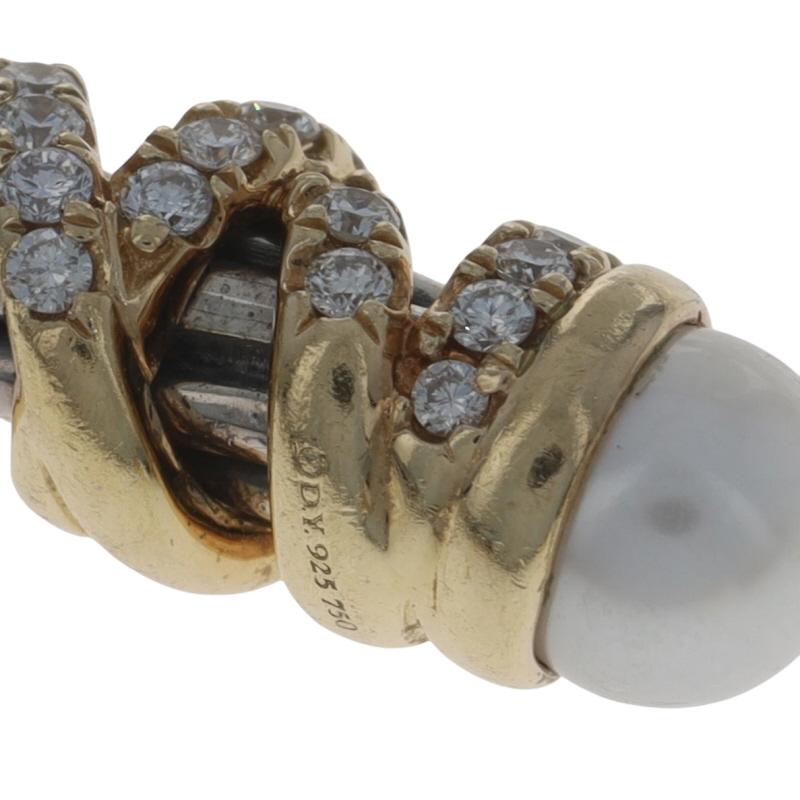 David Yurman Bracciale con perle e diamanti 7