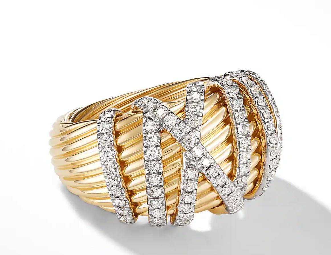 david yurman gold dome ring