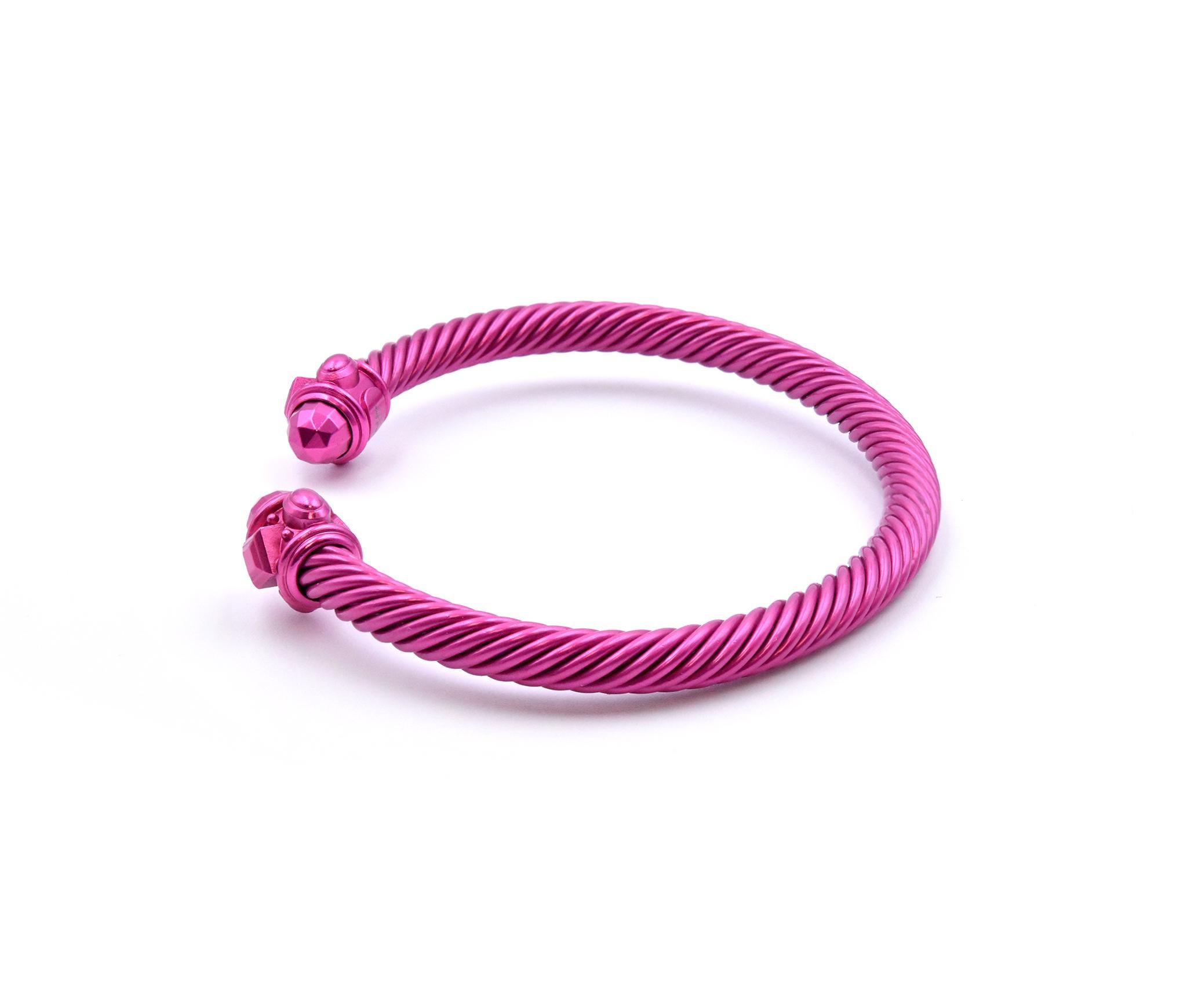 david yurman pink bracelet