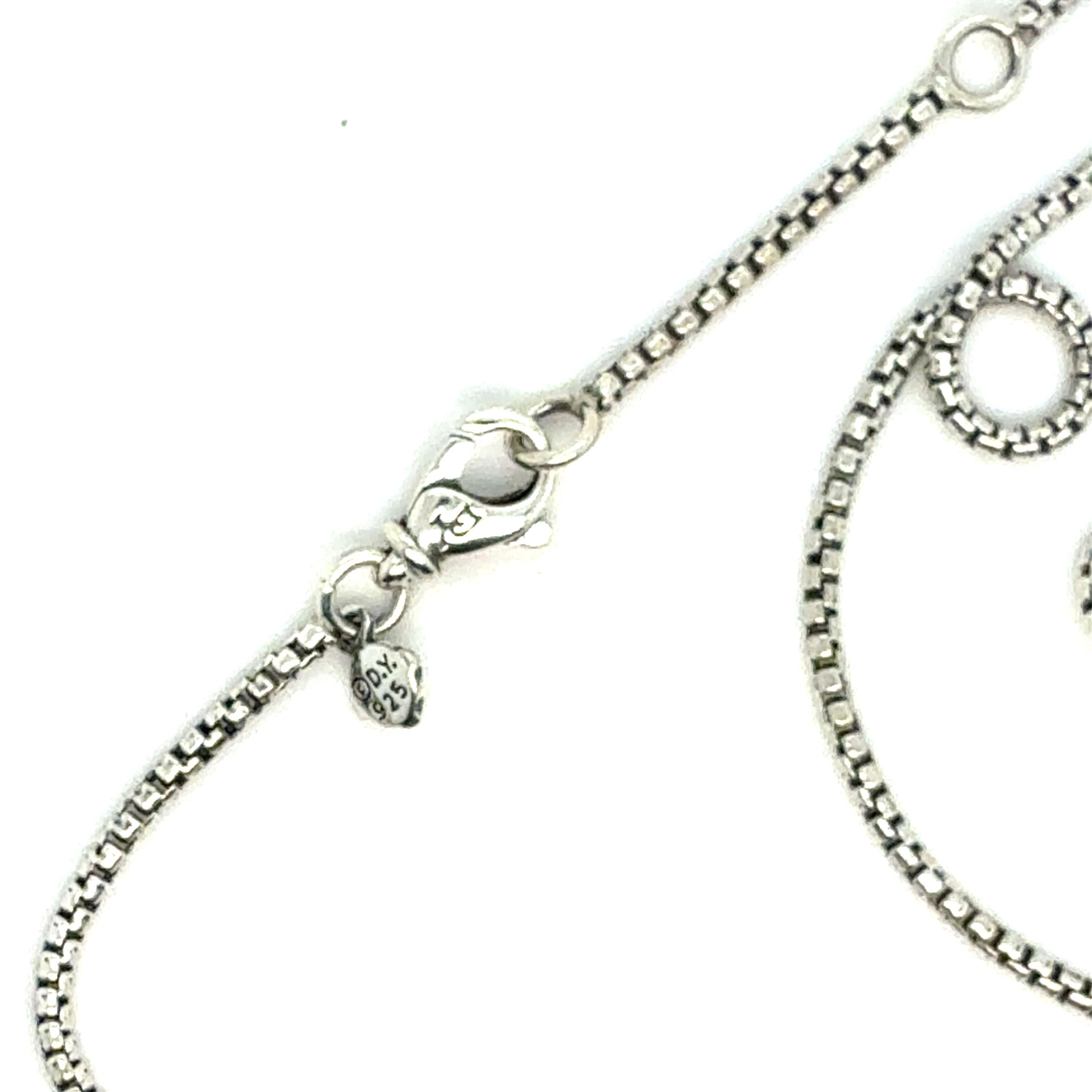 Women's David Yurman Hounds Tooth Chain Necklace 18