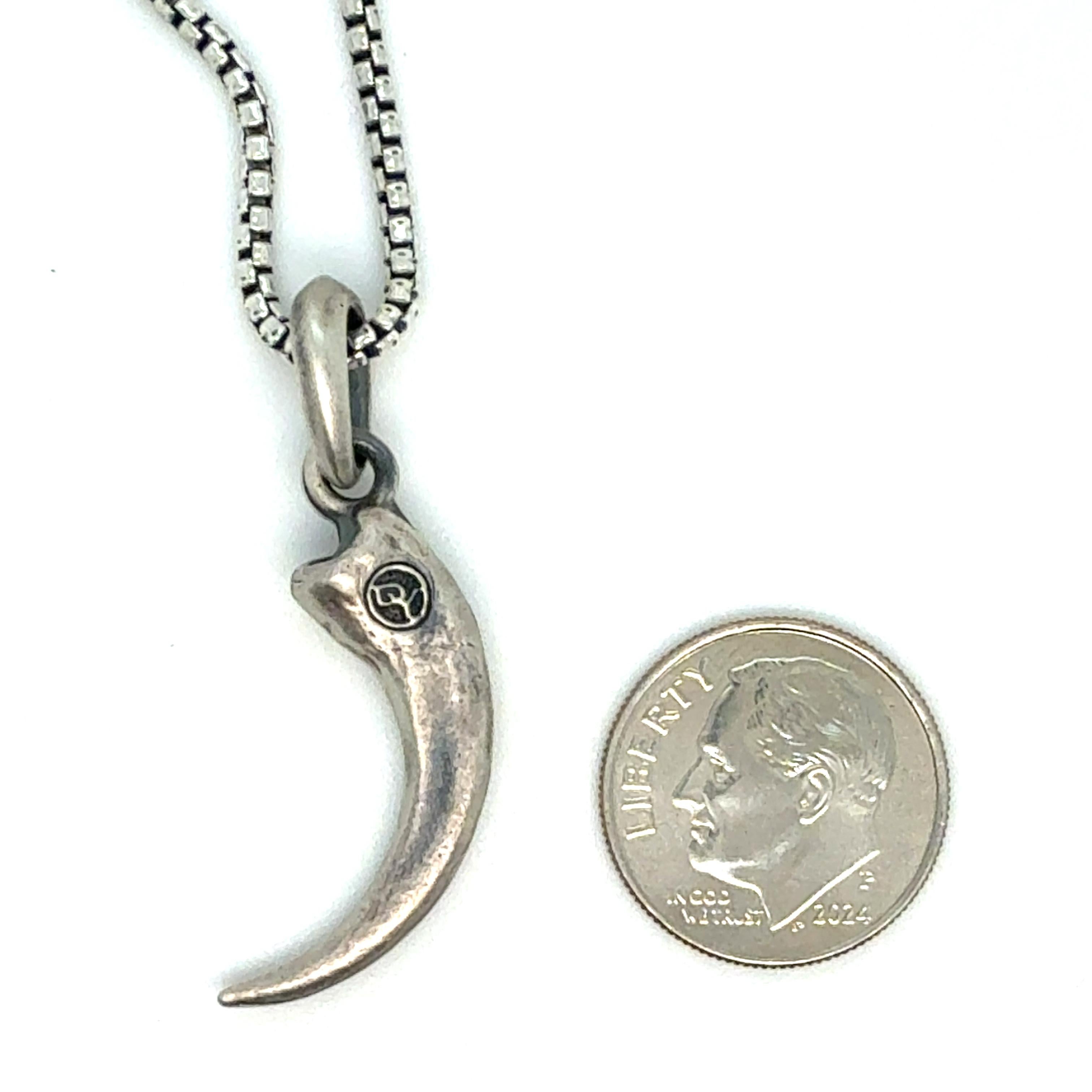 David Yurman Hounds Tooth Chain Necklace 18