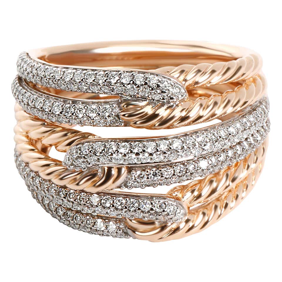 David Yurman Labyrinth Ring - 4 For Sale on 1stDibs