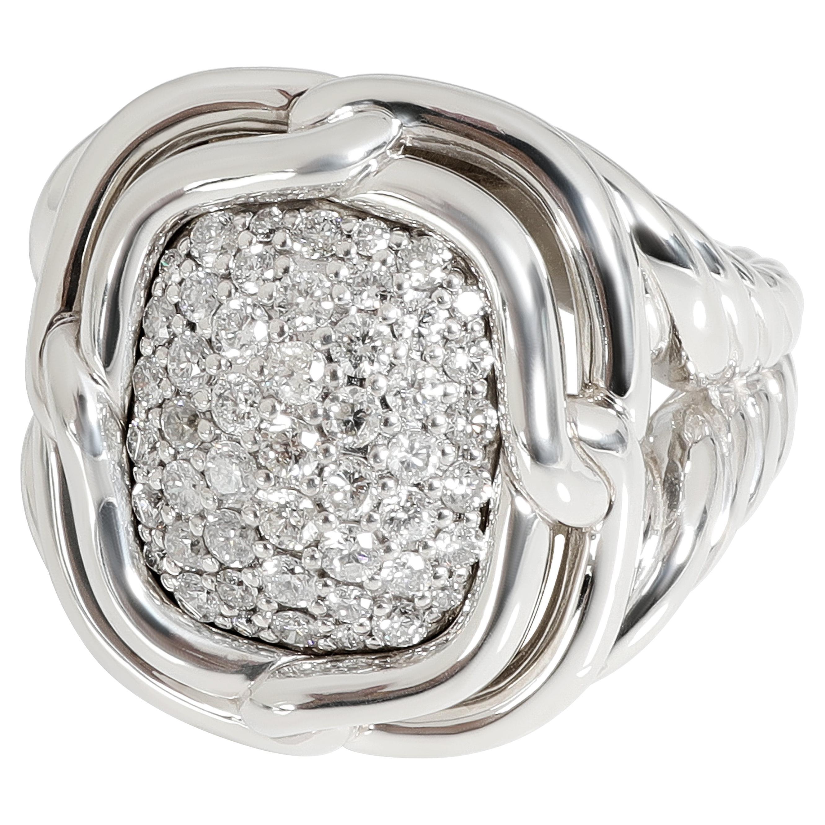 David Yurman Infinity Prasiolite Ring 925 Sterling Silver Sz 7 ugel01ep ...