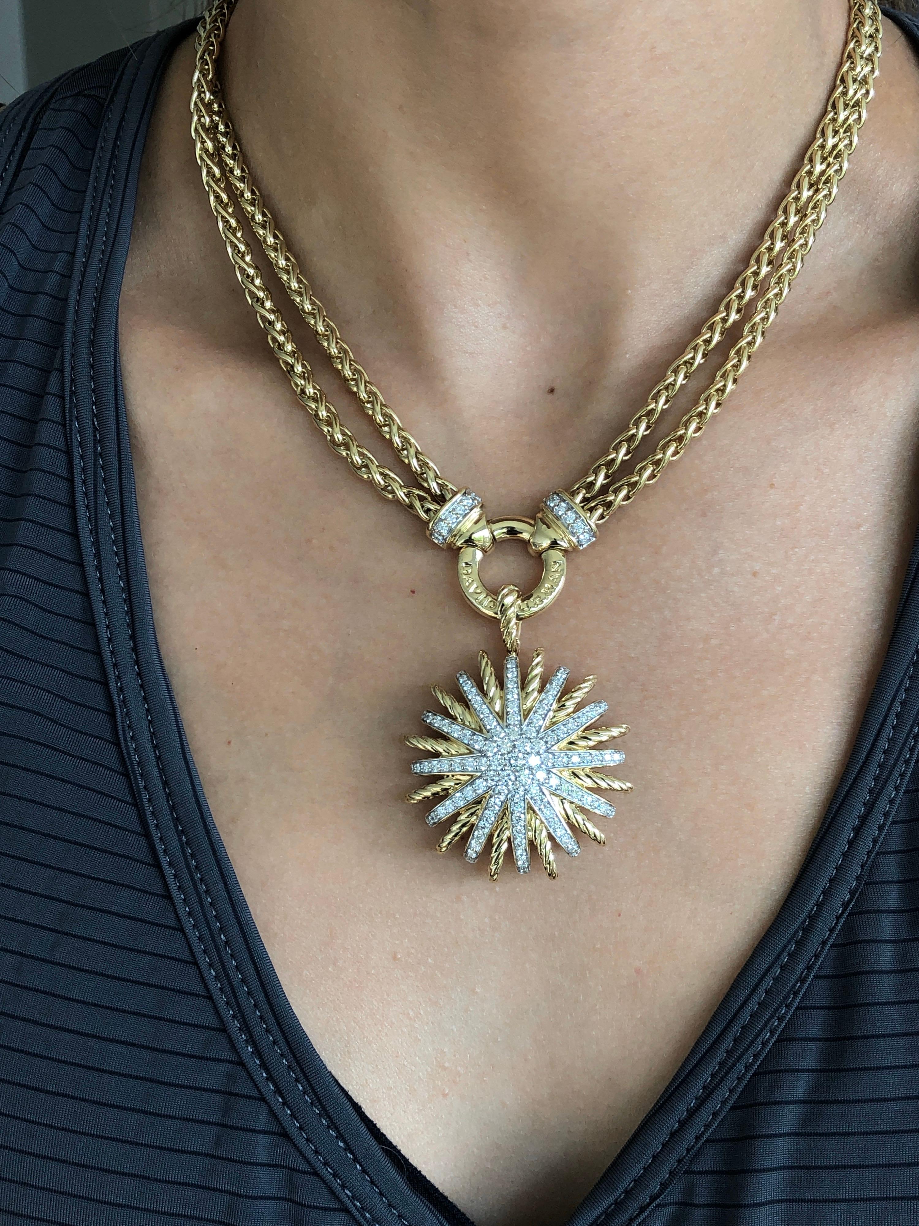 David Yurman Snowflake Necklace 2024 burnham ward