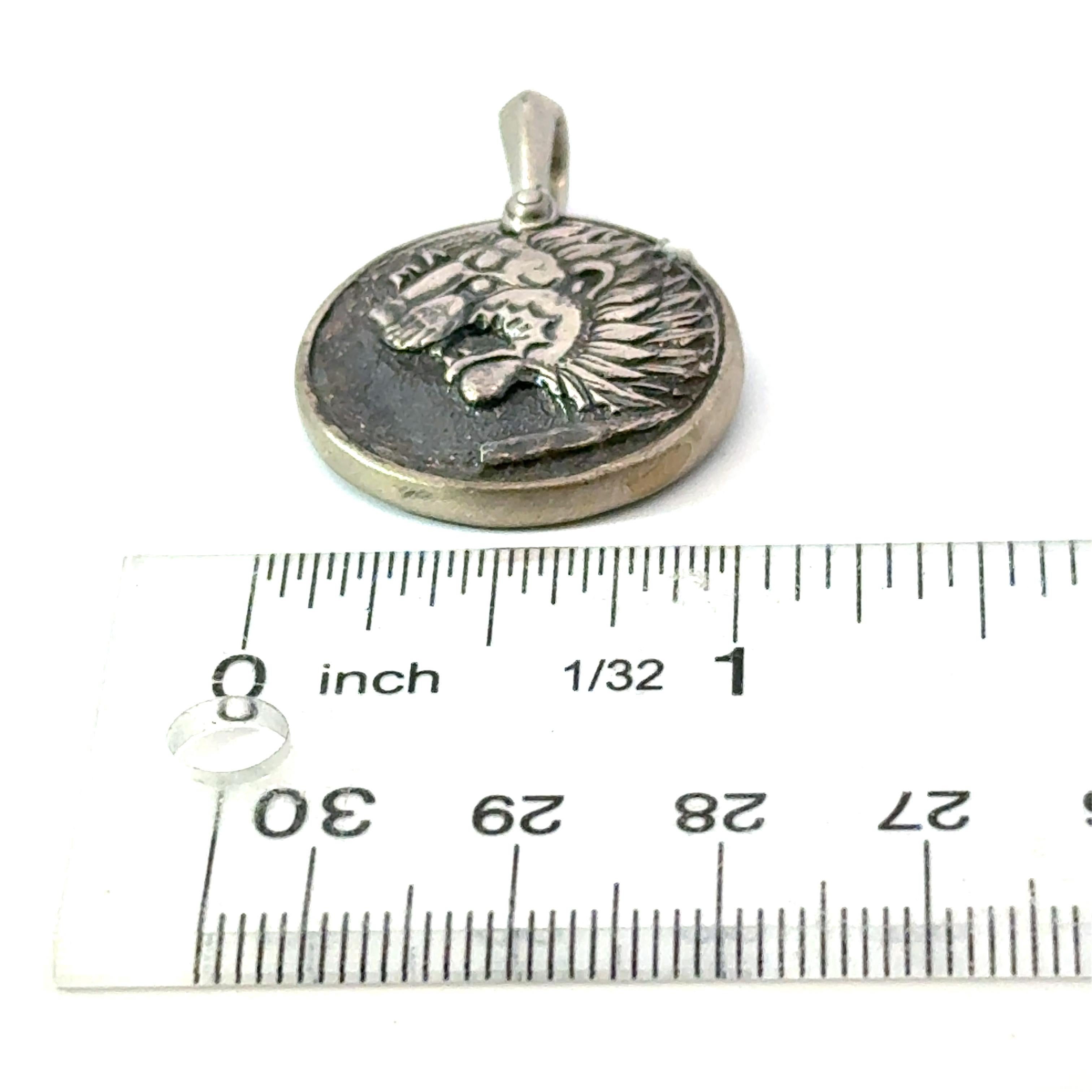 Donna David Yurman Leone Amuleto in argento sterling Estate in vendita