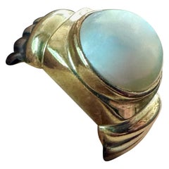 David Yurman Mabe Pearl Noblesse Ring, 14-karätiges Gold und Sterlingsilber