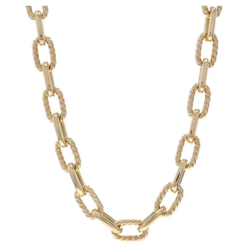 David Yurman Madison 20" Chain Necklace - Yellow Gold 18k