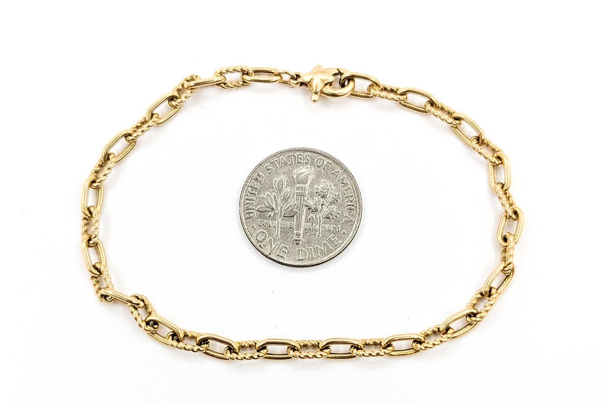 David Yurman Bracciale a catena Madison in oro giallo 18 carati in vendita 3