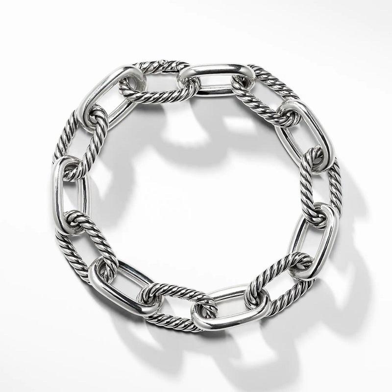 Sterling Silver
Bracelet, 11mm
Cable push clasp
Size Medium 
B13712 SS