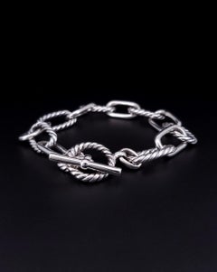 David Yurman Madison Toggle Kettenarmband aus Sterlingsilber in Sterlingsilber 7"