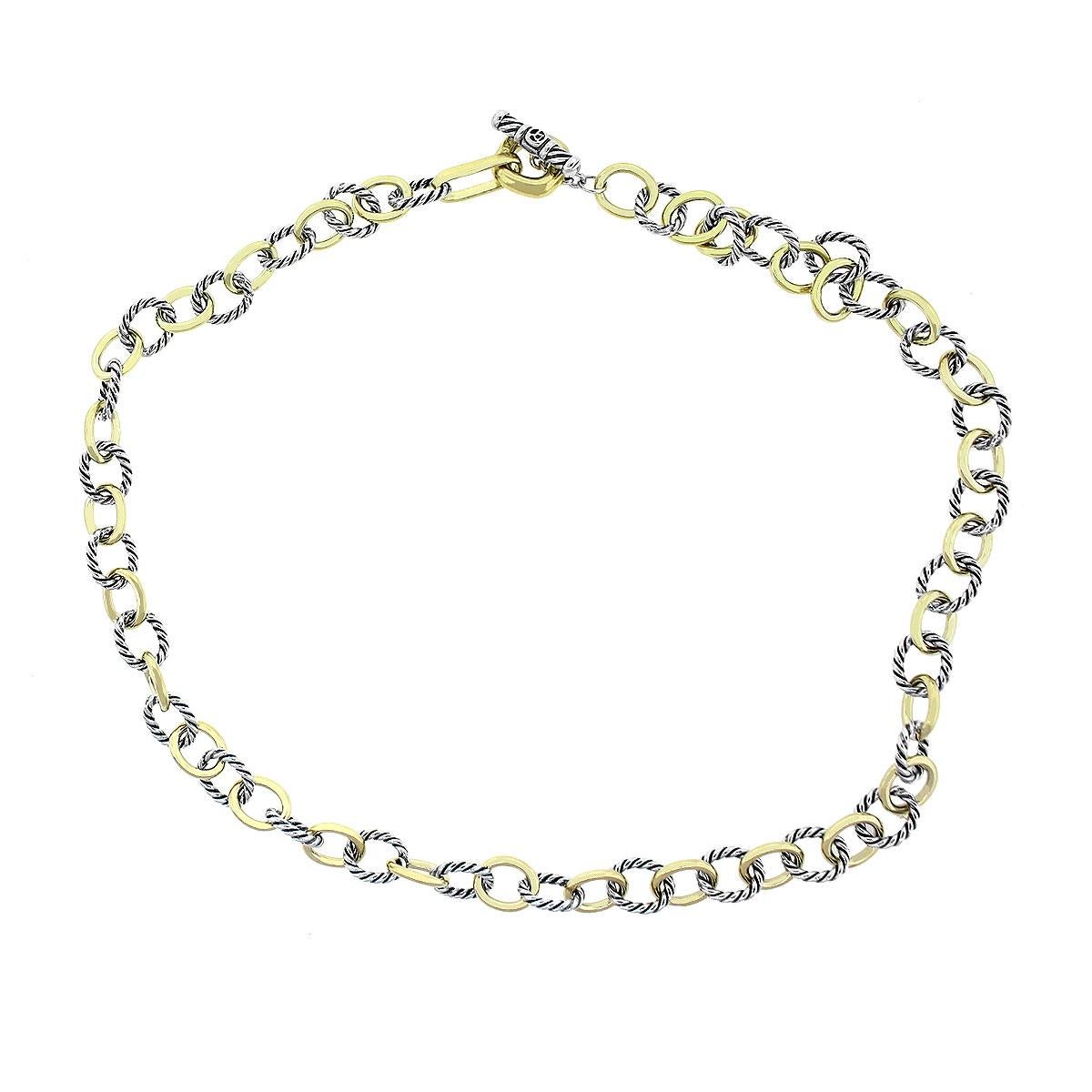 david yurman medium oval link necklace