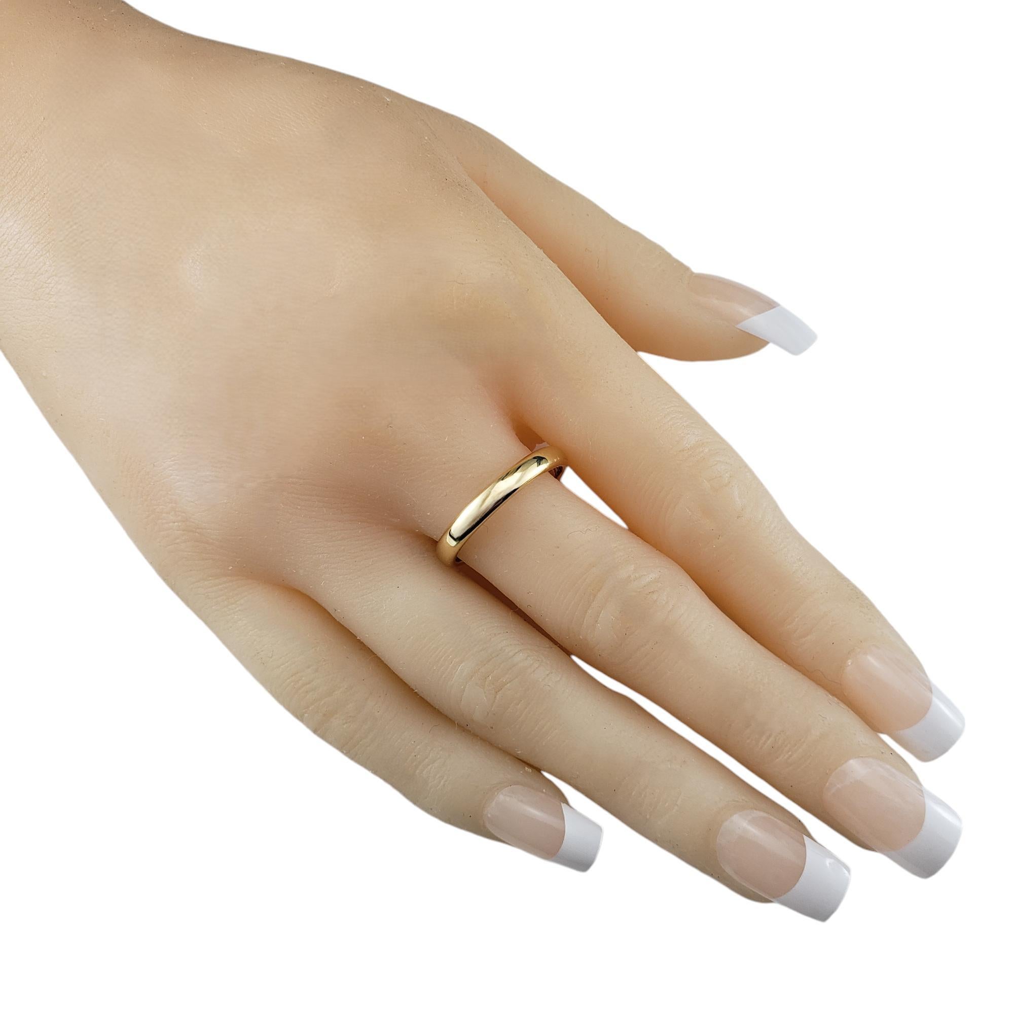 David Yurman Men's 18K Yellow Gold Classic Wedding Band Ring Size 10.25#18462 For Sale 3