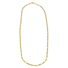 David Yurman Men's 18K Yellow Gold 3mm Open Station Box Chain Necklace 26" Long