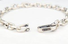 David Yurman Herren Deco Kette Link Armband in Sterling