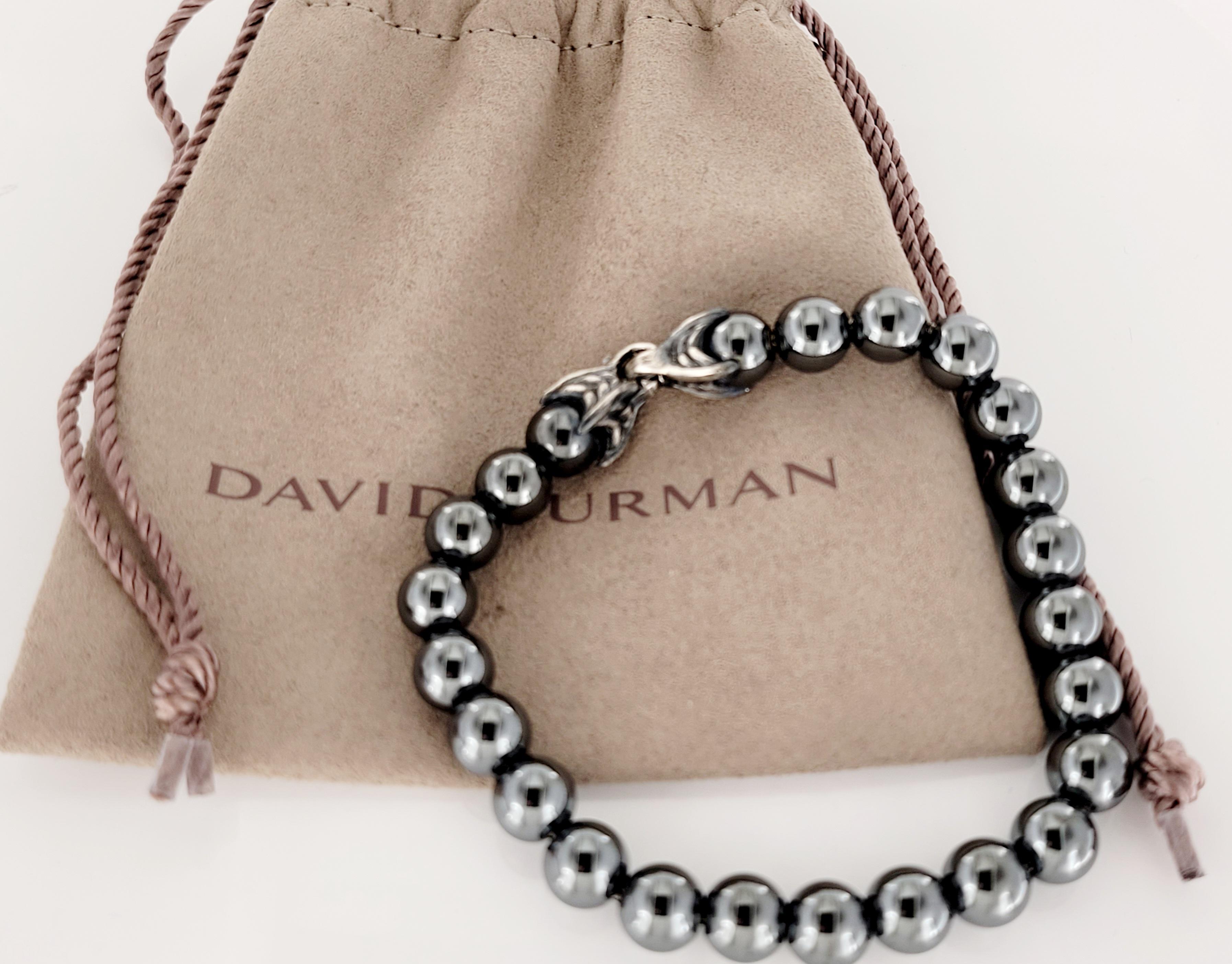david yurman hematite bracelet