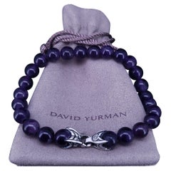David Yurman Men's Spiritual Beads Bracelet with Amethyst