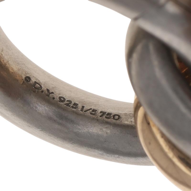 David Yurman Melange Pave Dia Necklace 18 1/2