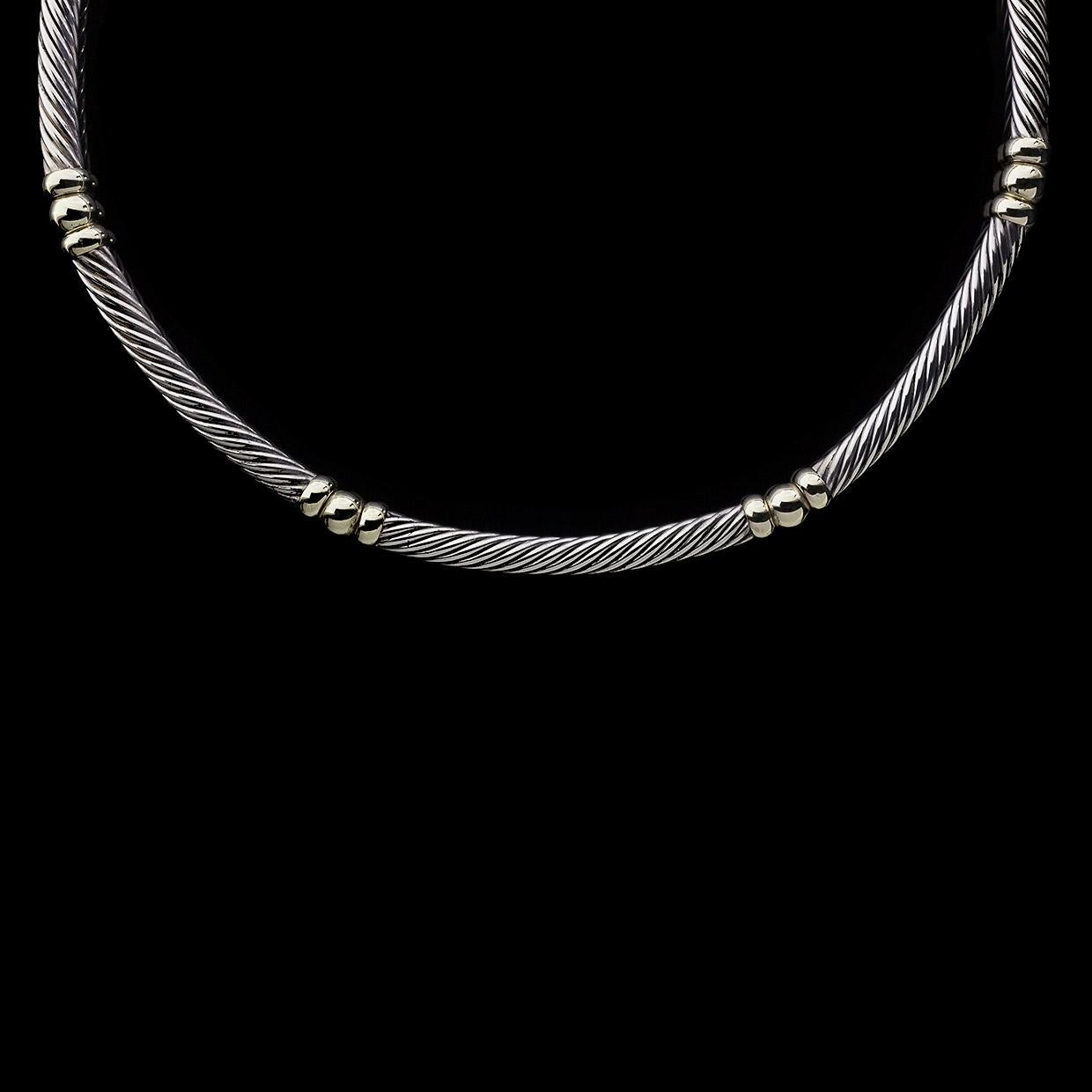 Women's David Yurman Metro Mixed Metals Chain For Sale