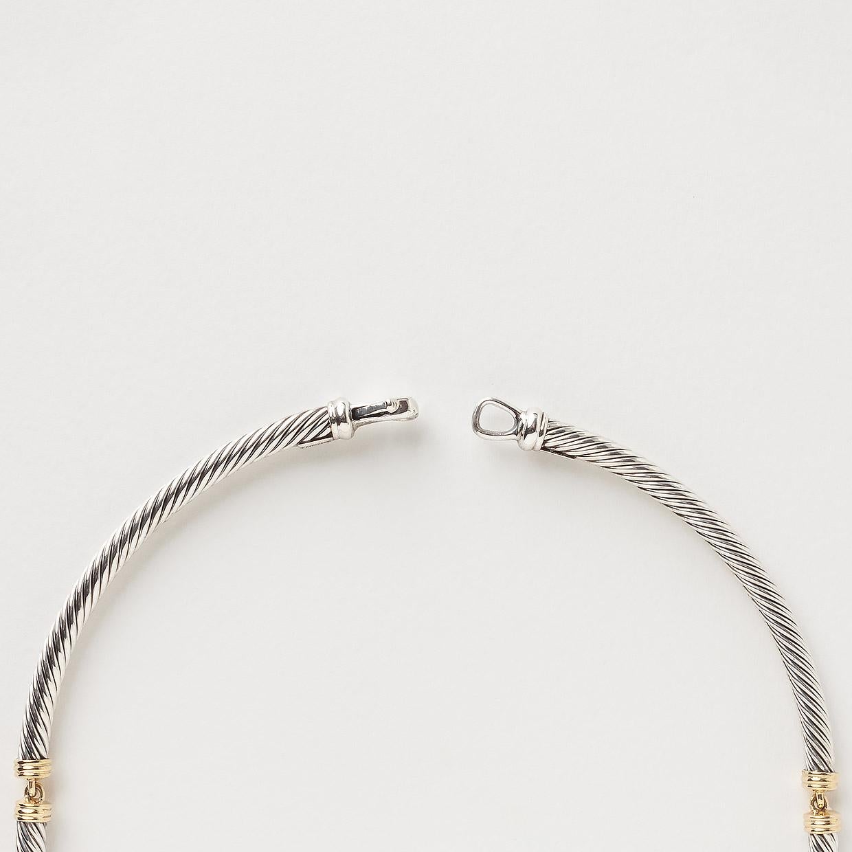 david yurman silver necklace