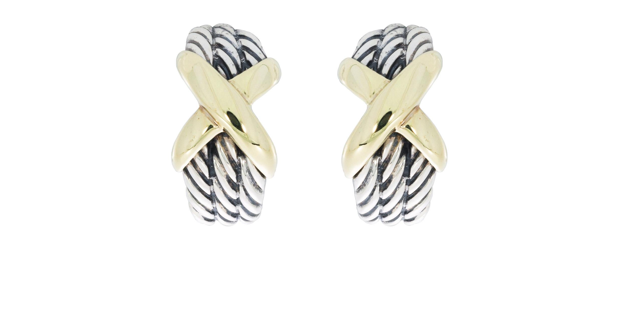 yurman crossover earrings