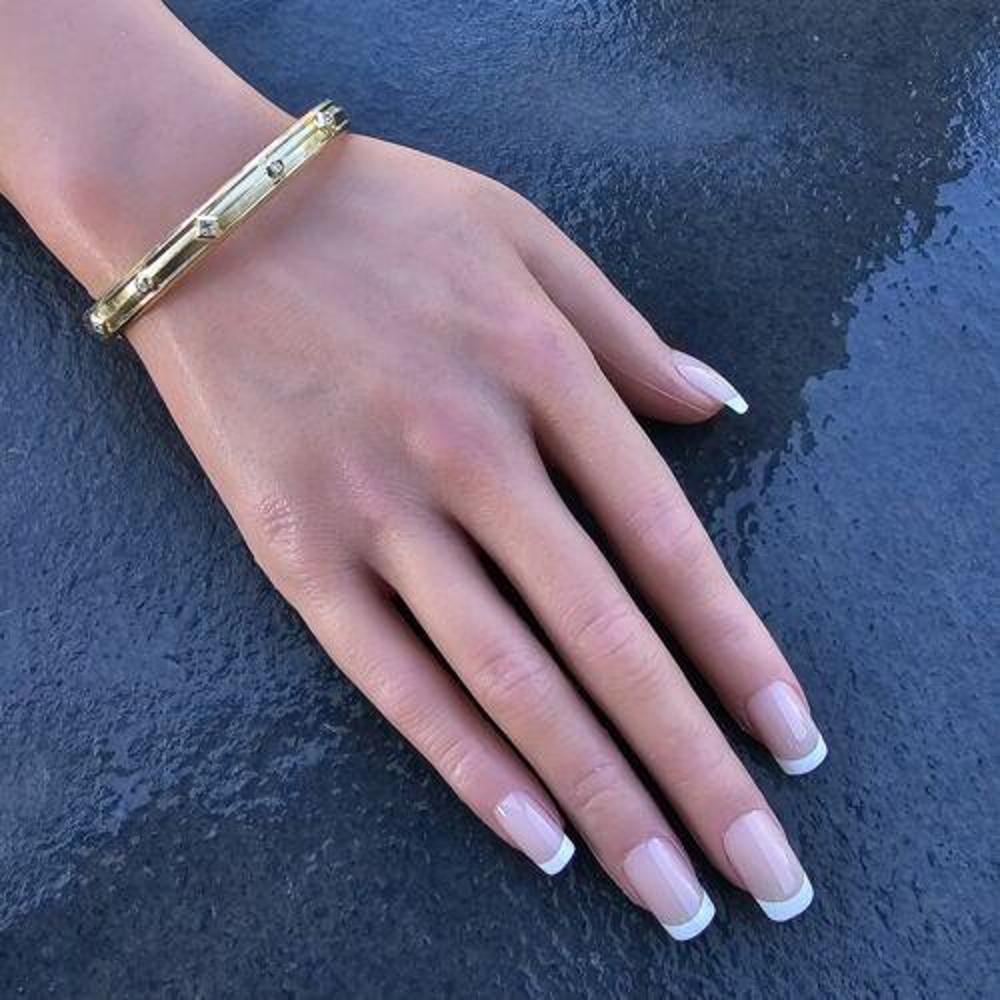 David Yurman Modern Renaissance Bracelet Bangle Diamond 18k Yellow Gold 9500 1