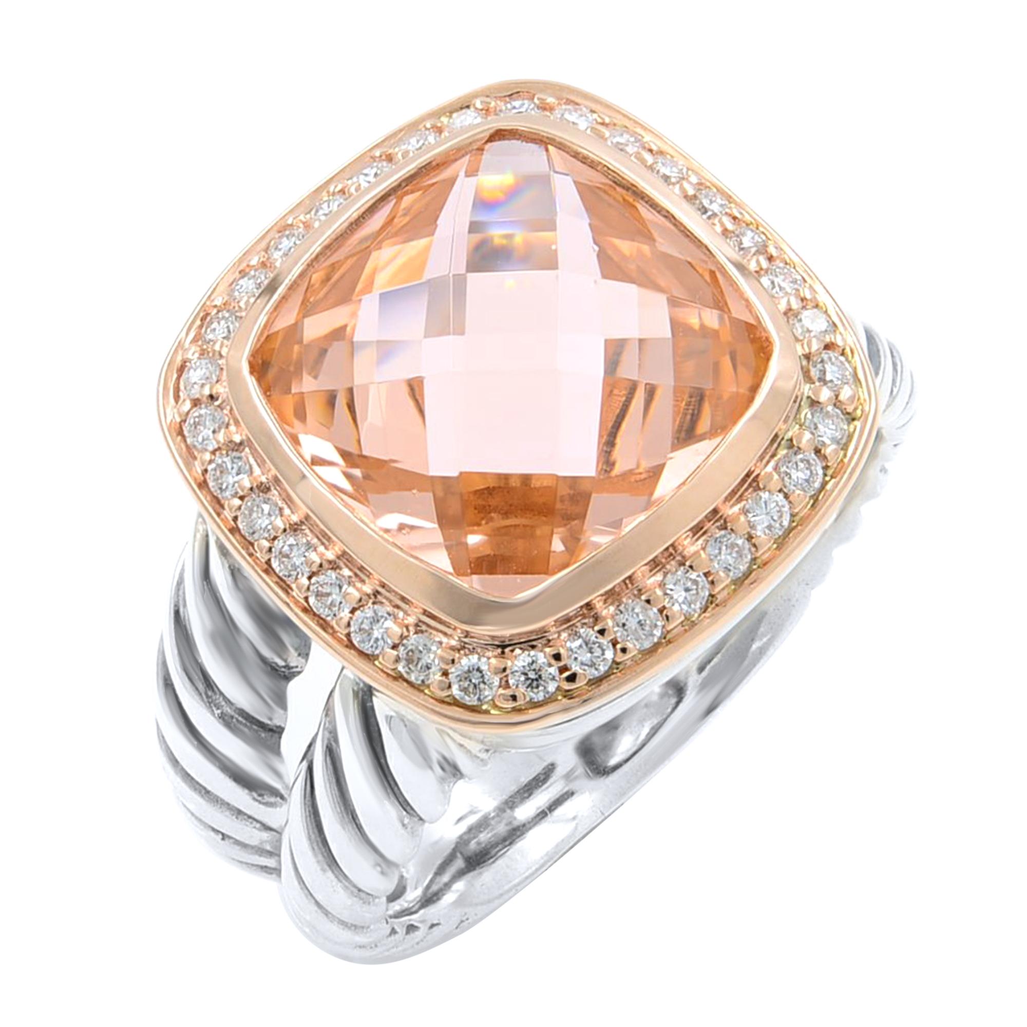 david yurman morganite albion ring