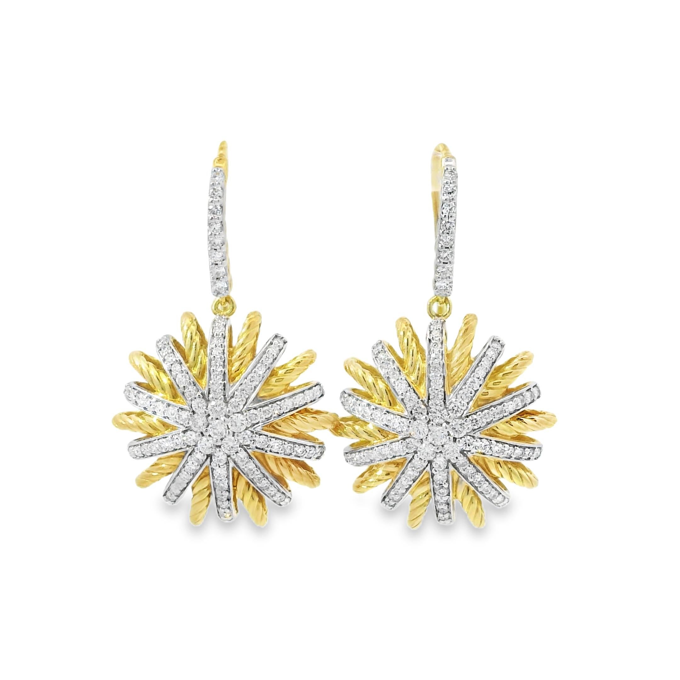 David Yurman 18k Two-Tone Gold Natural Diamond Starburst Earrings

Our location has been buying designer jewelry for 40+ years. We specialize in designer brands like David Yurman, Cartier, and Tiffany & Co.

Designer: David Yurman
Material: 18k