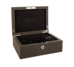 David Yurman NEW Suede Men's Women's Jewelry Watch Storage Box Travel Case W/Box