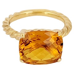 David Yurman Noblesse Collection Ring aus 18K Gelbgold 11,5mm