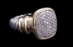 David Yurman  Noblesse Diamond Ring Size 6