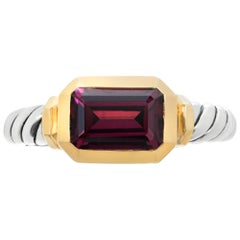 David Yurman Novella 18k & sterling silver ring