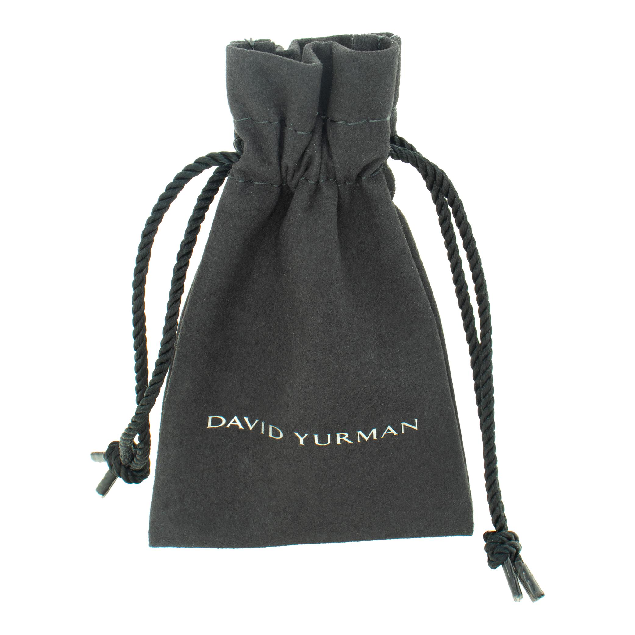 David Yurman Novella topaz 18k & sterling silver ring 1