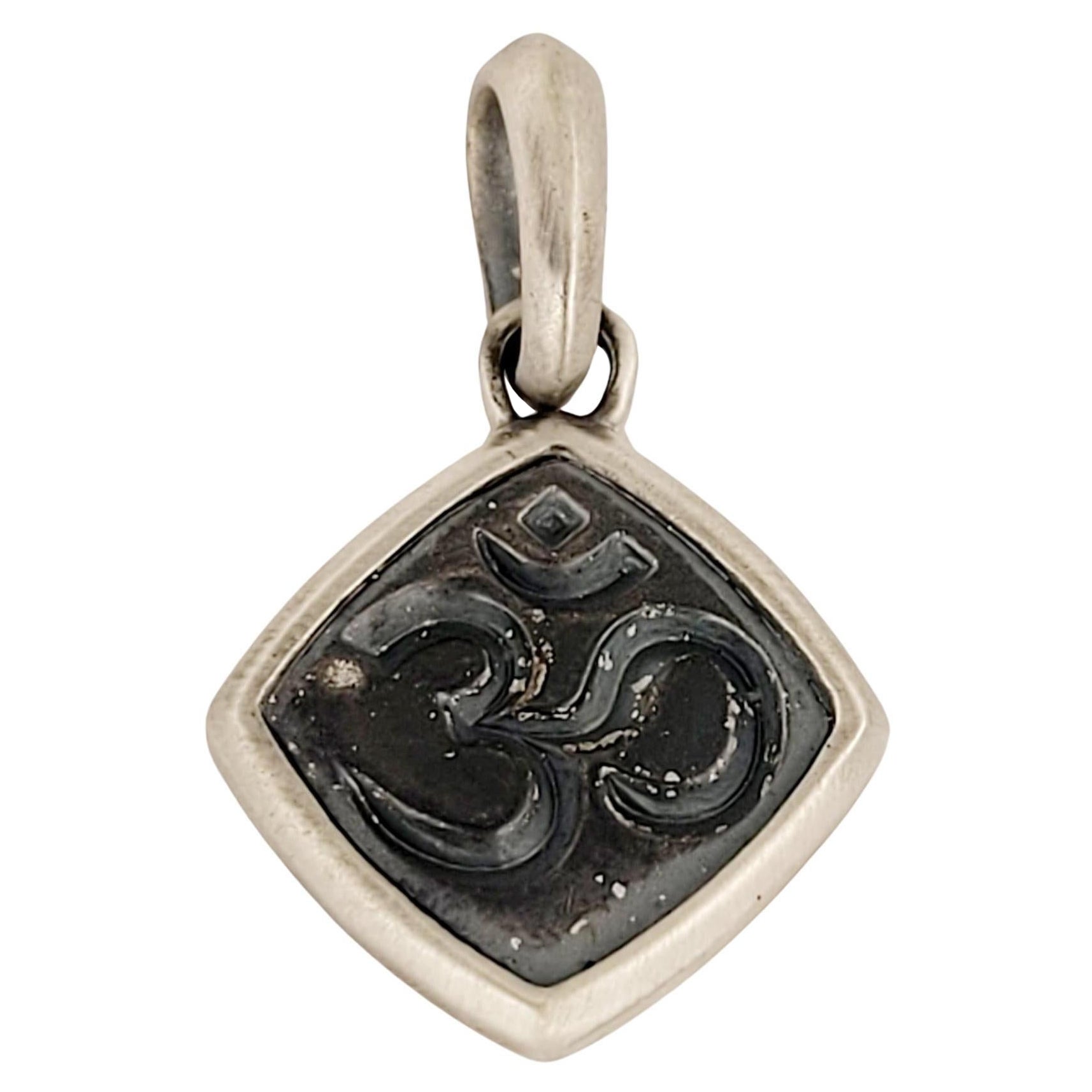 David Yurman Om Pendant Necklace - Sterling Silver Pendant Necklace