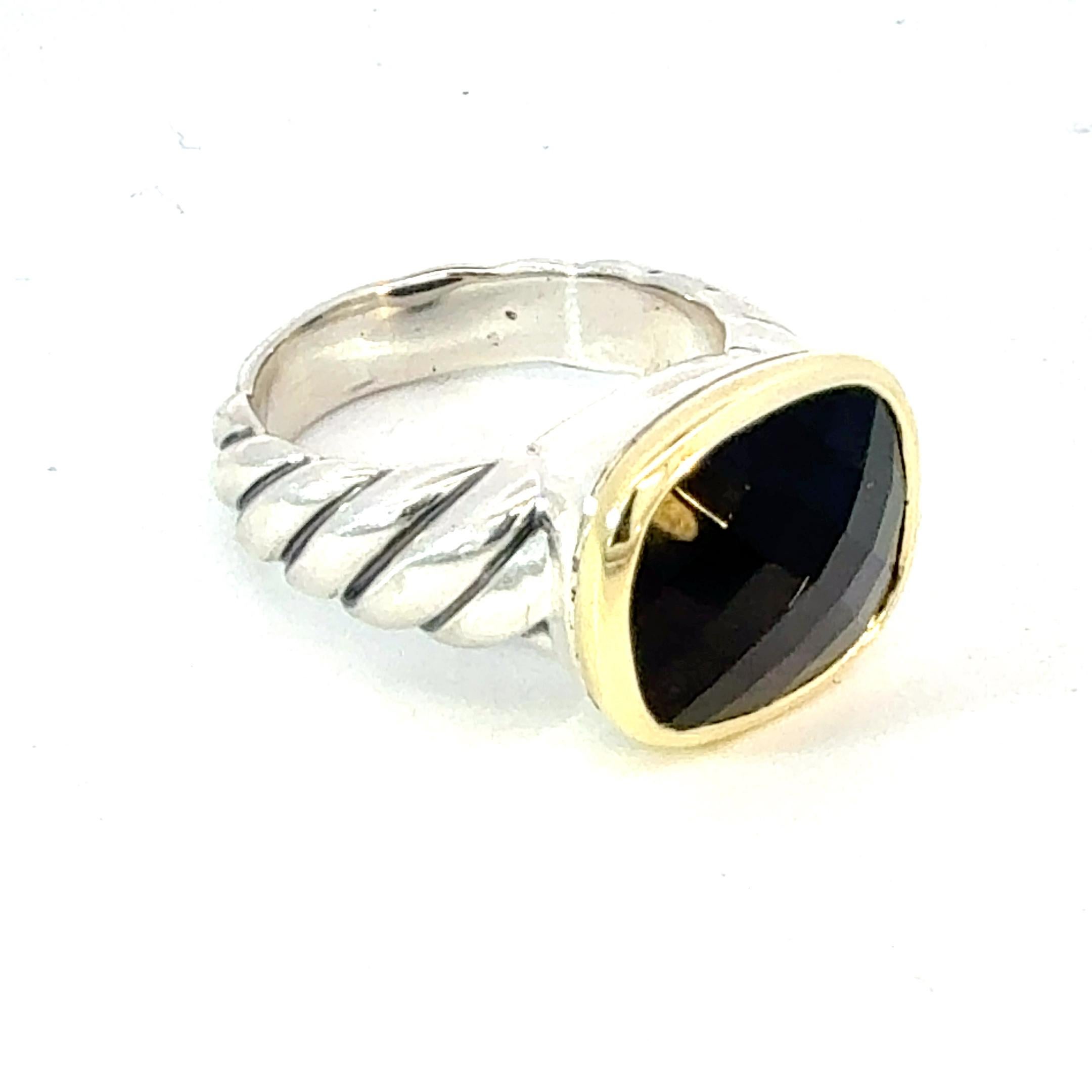 Autentico David Yurman Anello in Onice Misura 7 Oro 18k e Argento Sterling Estate DY626

VENDITORE DI FIDUCIA DAL 2002

SI PREGA DI VEDERE LE NOSTRE CENTINAIA DI FEEDBACK POSITIVI DA PARTE DEI NOSTRI CLIENTI!!!

SPEDIZIONE GRATUITA

Dettagli
Pietre: