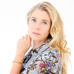 David Yurman Pair of Diamond-set Gold Bangles