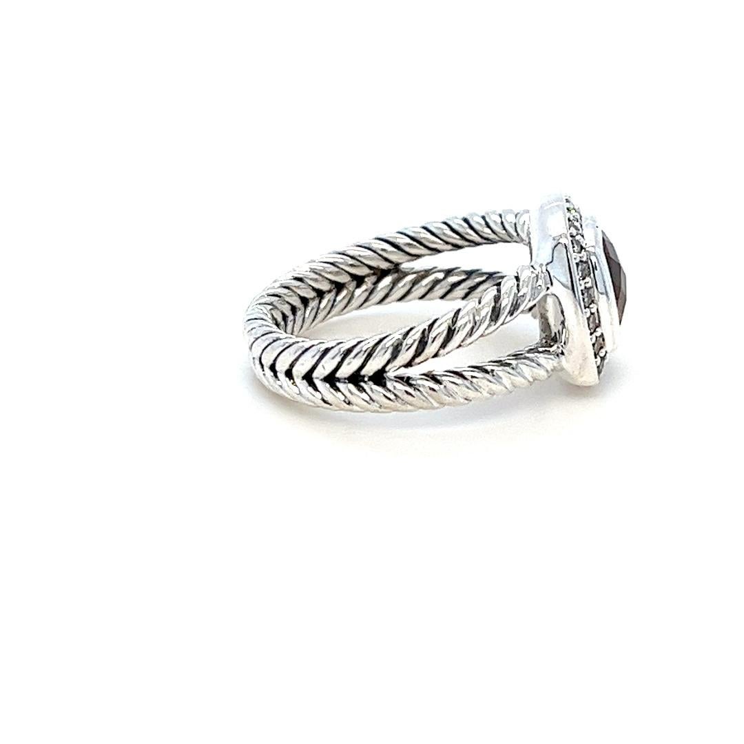 Women's David Yurman Petite Albion Citrine Ring For Sale