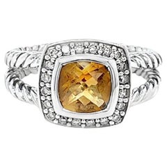 David Yurman Petite Albion Citrine Ring