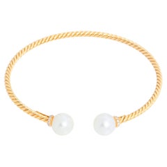 David Yurman Petite Solari Perlen- und Pave-Diamant-Armband
